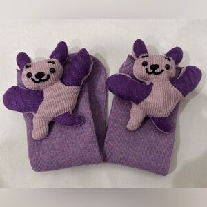 Charming Purple Animal Kids Socks